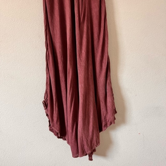 Sakkas Egan Magenta Long Embroidered Caftan Dress Embroidered Sleeves One Size - Picture 13 of 16